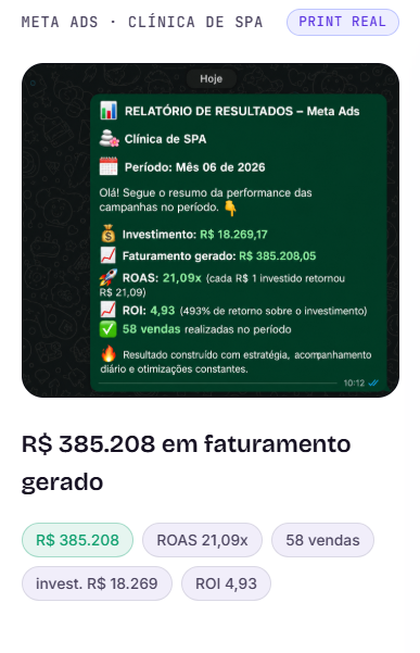 R$ 385.208 em faturamento gerado